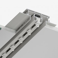 Електрокарниз для електрошторштор білий