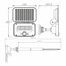 Світлодіодний прожектоp на сонячній батареї "SPARROW-16" 10 W