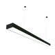 Лінійний LED світильник 32W 5000К 1200mm чорний з підвісом Лінійний LED світильник 32W 5000К 1200mm чорний з підвісом