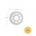 Профіль силіконовий круглий для світлодіодної стрічки TOKiO (діаметр 22 мм) гнучкий