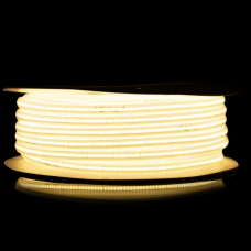 Світлодіодна LED стрічка СОВ; 280 LED; IP67; 220V; Series "S", Тепло-Білий (2800-3200K), вологозахищена