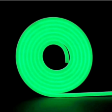 Гибкий неон TOKiO "Neon green", (6 х 12 мм), 12 вольт, серия "FX", зелёный цвет