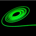 Гибкий неон TOKiO "Neon green", (6 х 12 мм), 12 вольт, серия "FX", зелёный цвет
