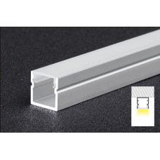 ЛЕД профіль TOKiO-1210S та матовий розсіювач у комплекті (10x10 мм) ЛЕД профіль TOKiO-1210S та матовий розсіювач у комплекті (10x10 мм)