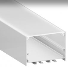 Профіль для світлодіодної стрічки TOKiO-АЛ-137, анодований накладний підвісний  (35х50мм)