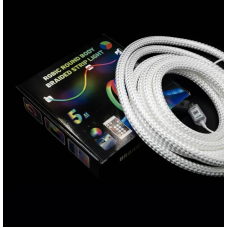 Готовий набір Круглої неонової стрічки  5V; D16 ; 5M; RGB FULL COLOR