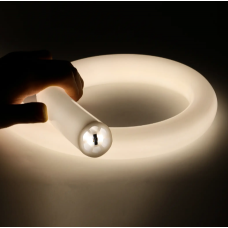 Профіль силіконовий круглий для світлодіодної стрічки  (діаметр 34 мм) гнучкий