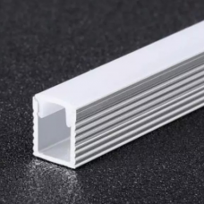 ЛЕД профіль TOKiO-1201S та матовий розсіювач у комплекті (7x9 мм)