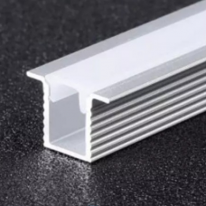 ЛЕД профіль TOKiO-1204S та матовий розсіювач у комплекті (7x9 мм)