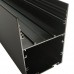 Профиль алюминиевый черный для светодиодной ленты TOKiO-701B  (60 мм Х 85 мм)