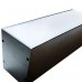 Профиль алюминиевый черный для светодиодной ленты TOKiO-701B  (60 мм Х 85 мм)