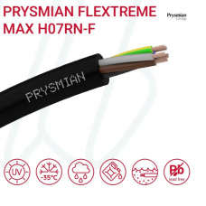 Кабель PRYSMIAN H07RN-F FLEXTREME MAX (4x16мм) чорний гумовий Кабель PRYSMIAN H07RN-F FLEXTREME MAX (4x16мм) чорний гумовий