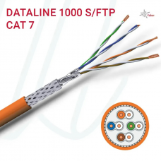 Кабель передачі даних FABER DATALINE 1000 STP 04X2XAWG23 PIMF FRNC помаранчевий