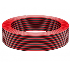 Провід для однокольорової ЛЕД стрічки (2x0.2мм); AWG24; UL1007