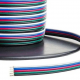 Провід для RGB+W світлодіодний стрічки (5x0.2 мм); AWG24; UL1007 Провід для RGB+W світлодіодний стрічки (5x0.2 мм); AWG24; UL1007
