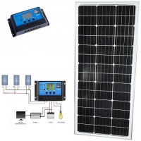 Сонячна електростанція портативна TOKiO-Solar-300 Вт, інвертор 500Вт (макс 1000Вт) чистий синус + ШІМ, АКБ 100Ah